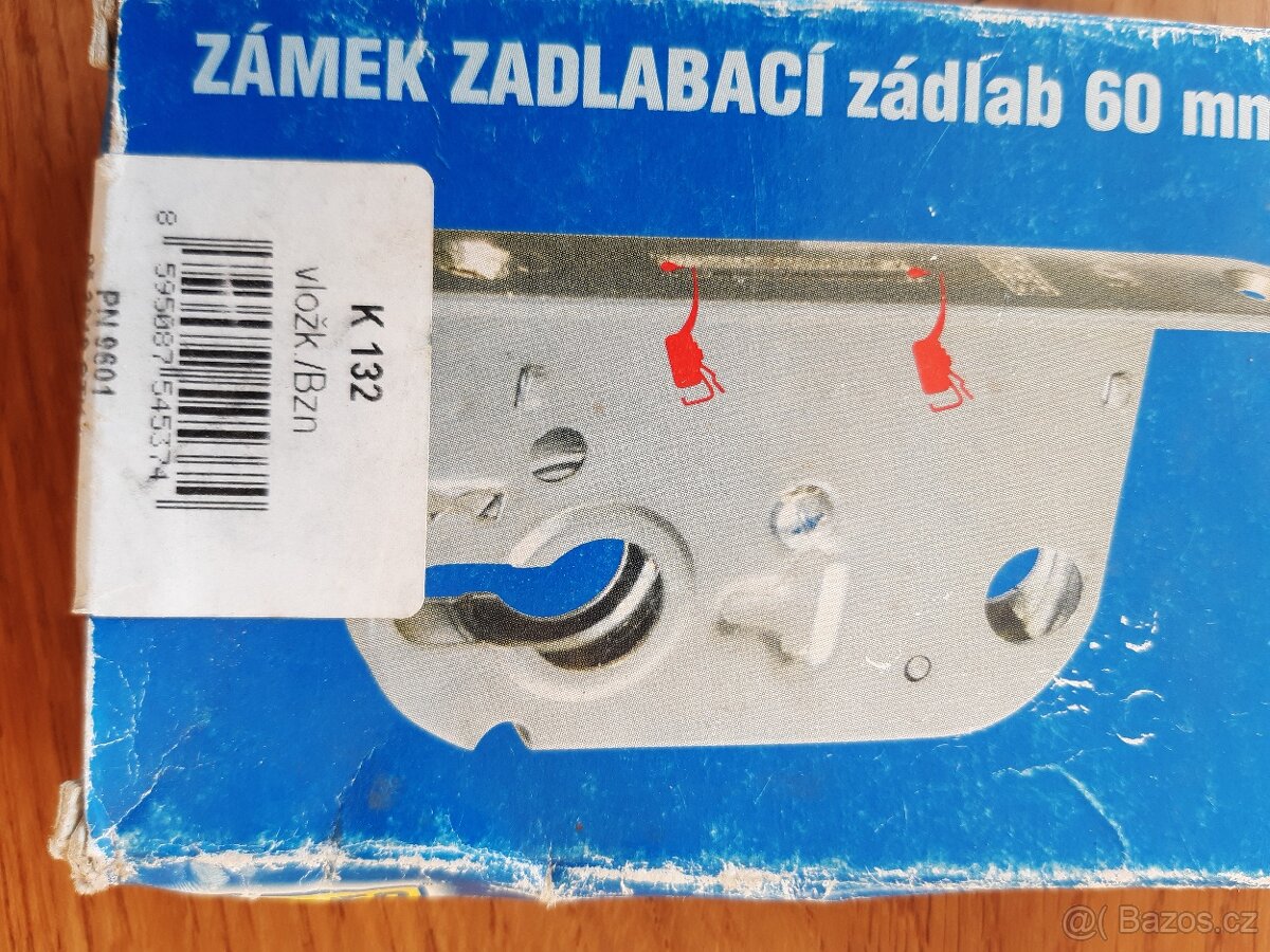Zadlabací zámek HOBES K 132 - 2