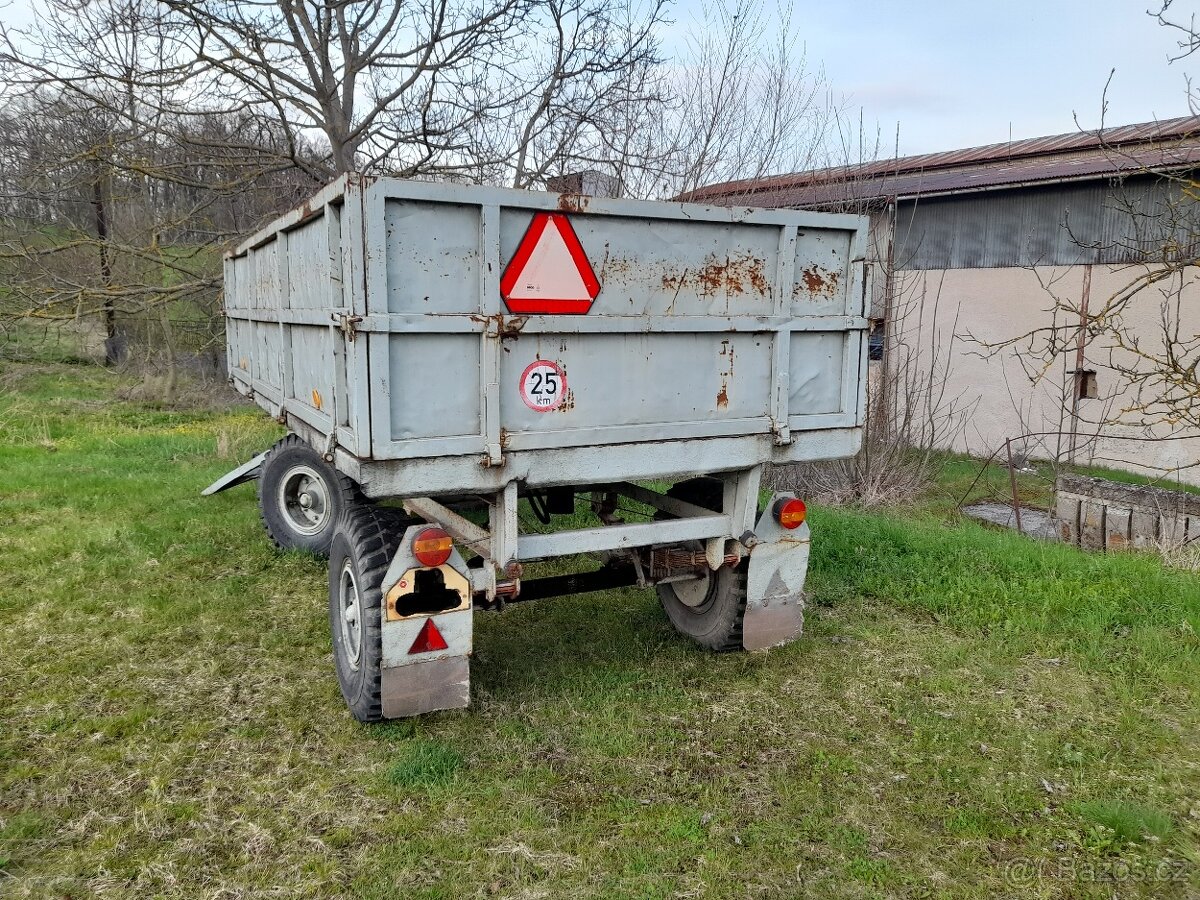 Vlečka 5 tun - 2