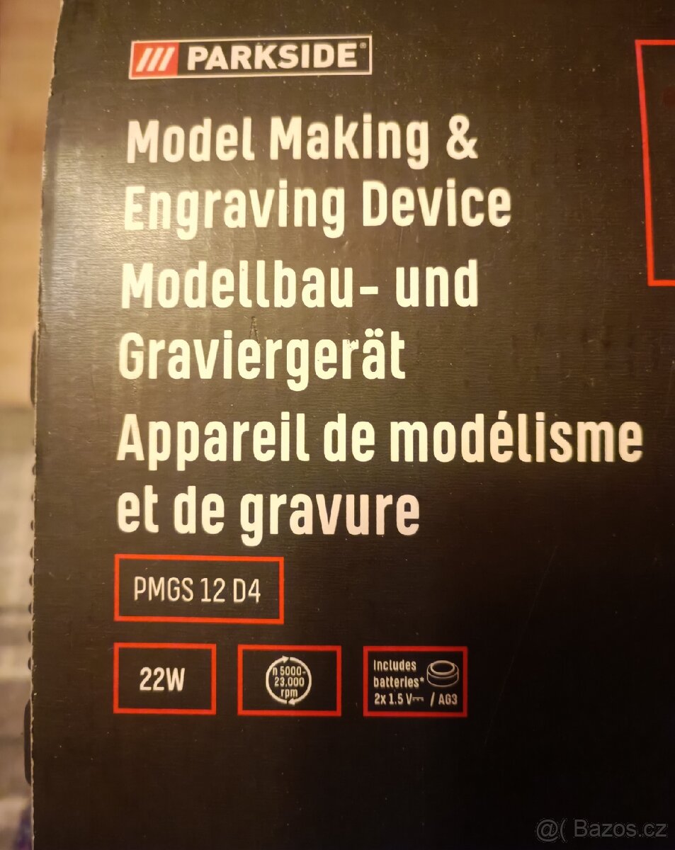PARKSIDE modelářská a gravírovací sada PMGS 12D4 - 2