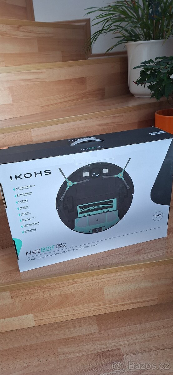 NOVÝ robotický vysavač IKOHS NetBot - 2