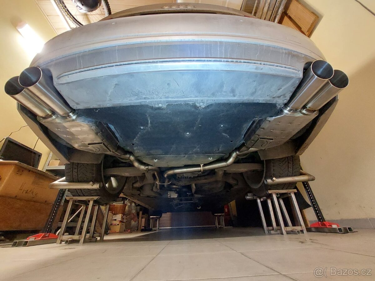 Audi S8 4,0TFSI V8 Twin Turbo duální Cat-Back nerezový výfuk