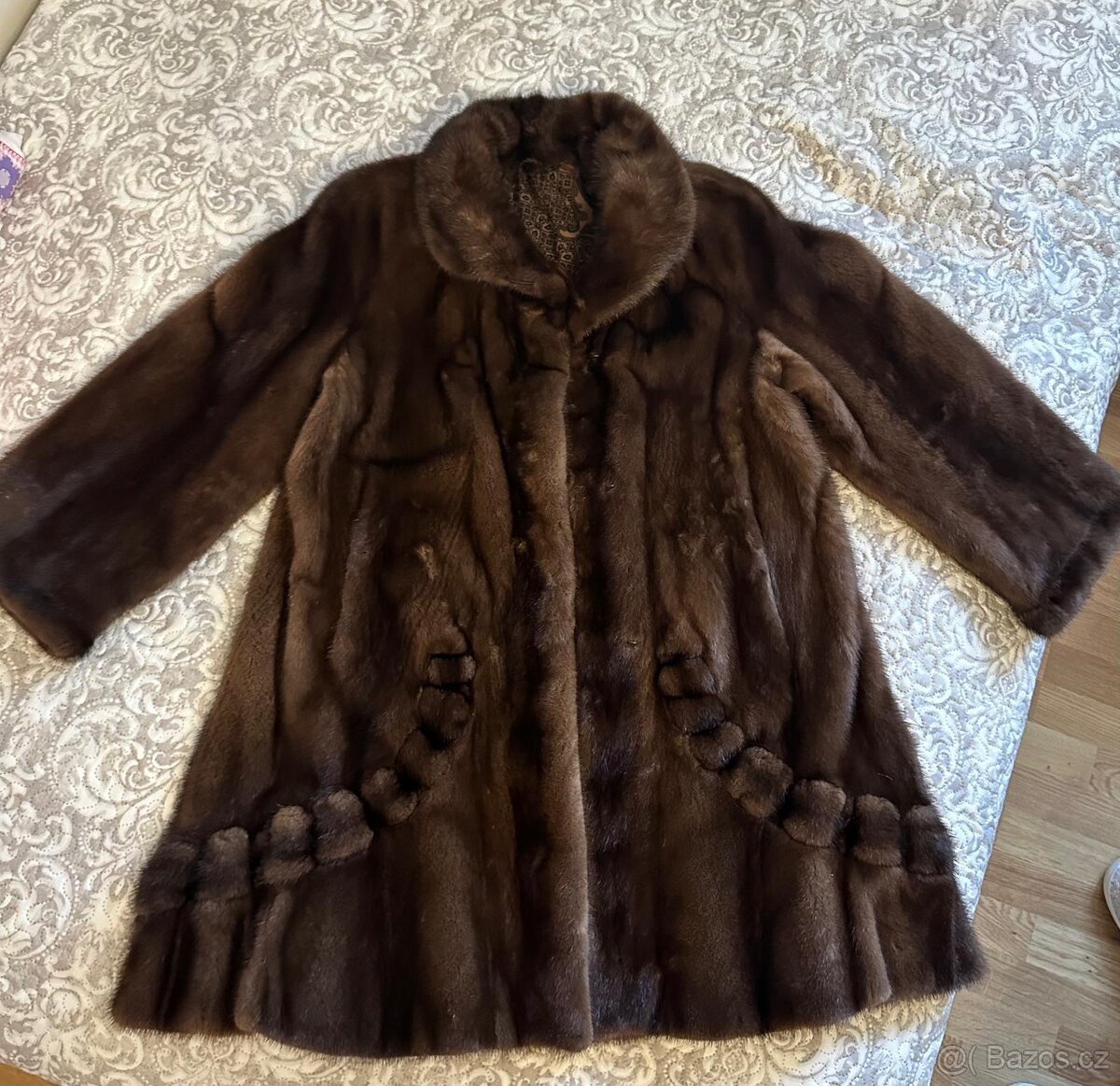 Pravý norkový kožich elegantní - 2