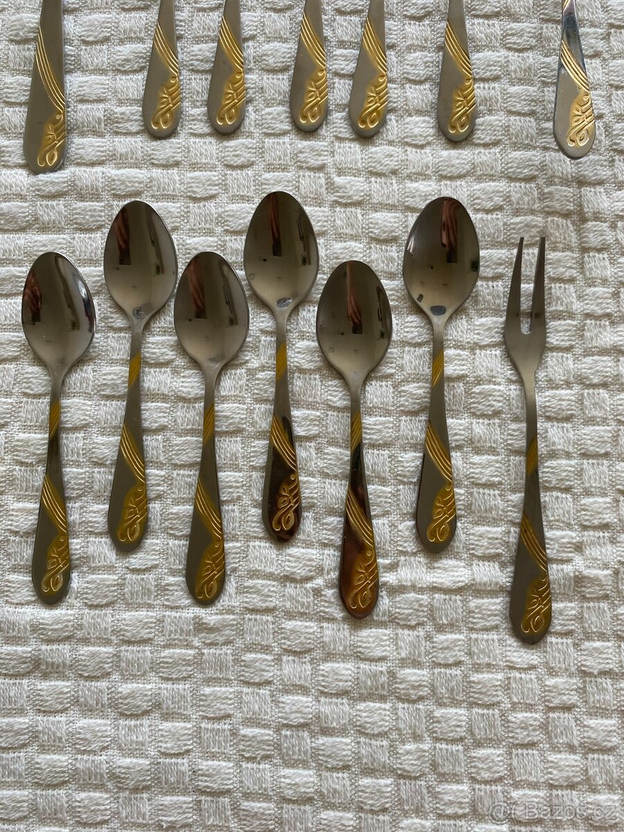 Příbory ocelové nerezové - mix - 2