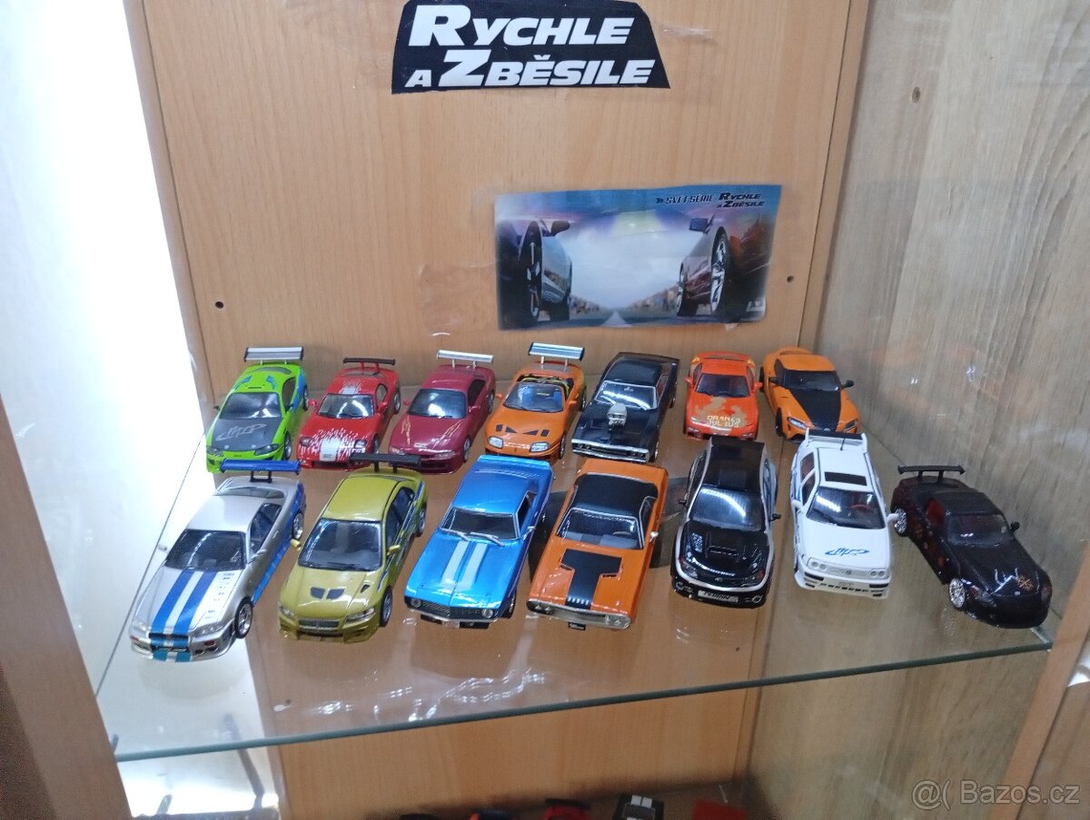 Sbírka aut rychle a zběsile 1:43 - 2