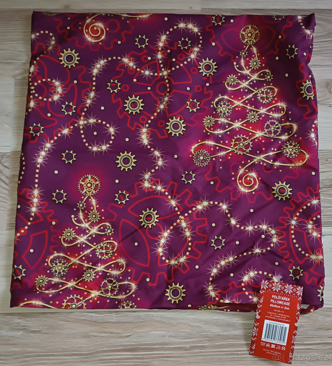 NOVÝ vánoční povlak na polštář - 2