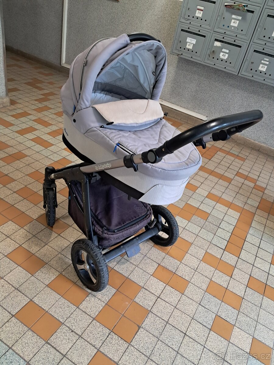 Kočárek + Vajíčko Baby Design Husky - 3v1 - 2