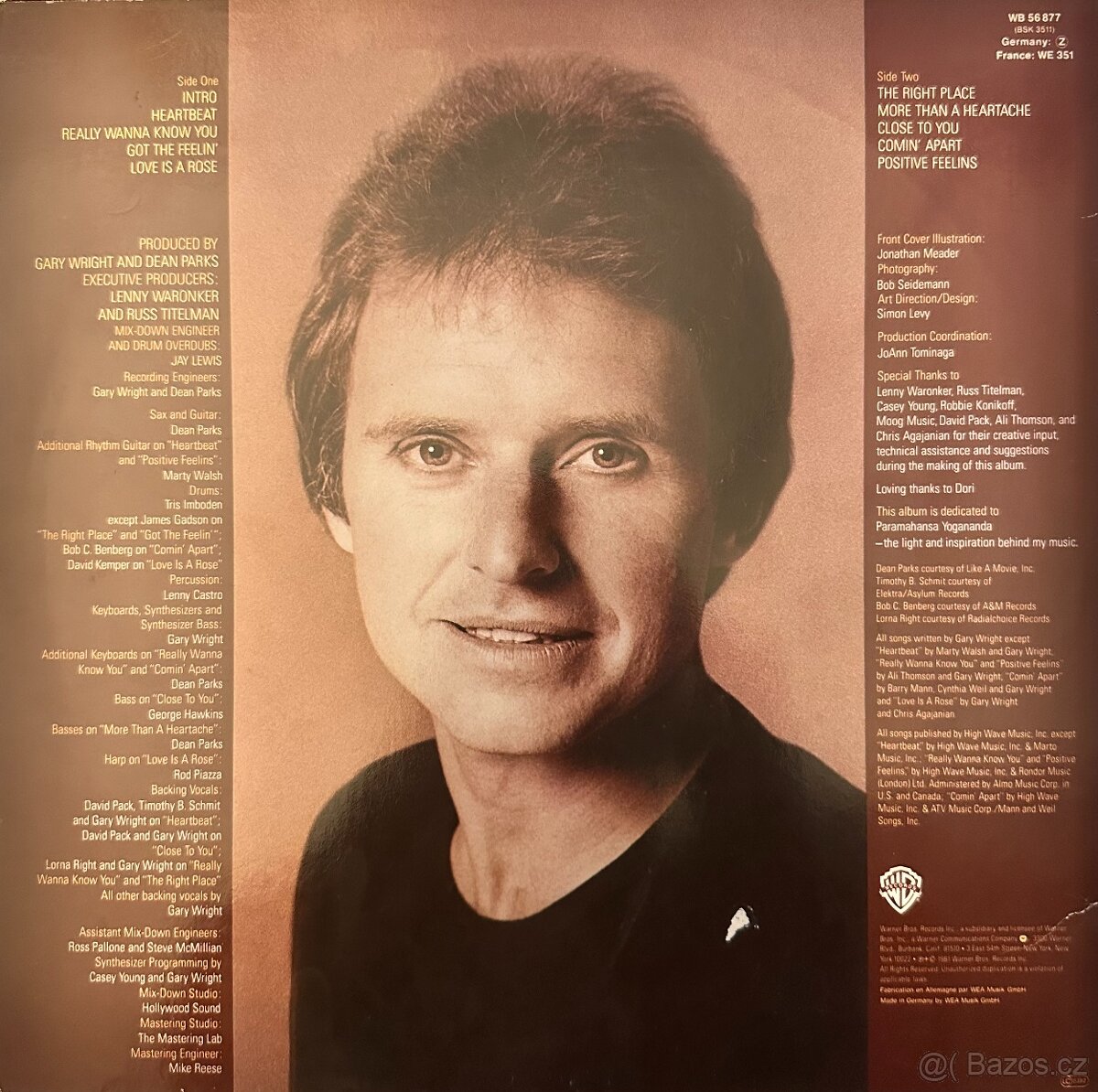 Gary Wright - The Right Place (LP) - 2