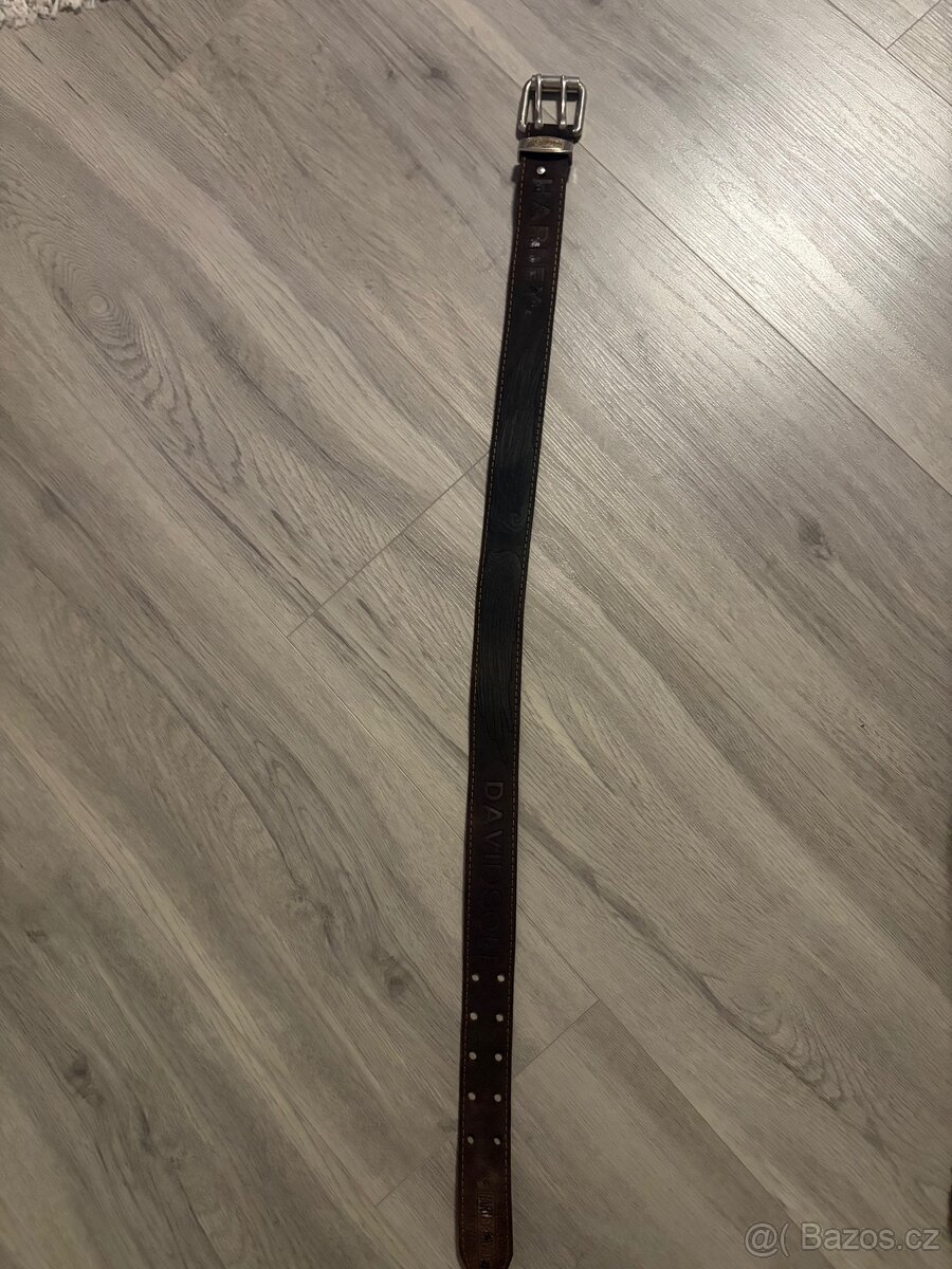 Pasek Harley Davidson 85 cm kůže - 2