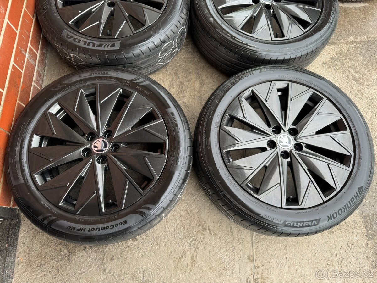 Alu 17" 5x100,škoda Propus letní 90% KamiQ , TOP - 2