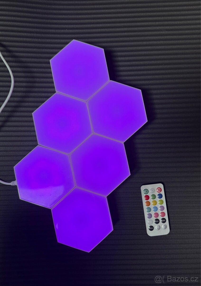 RGB Šestihranné svítidlo - 2