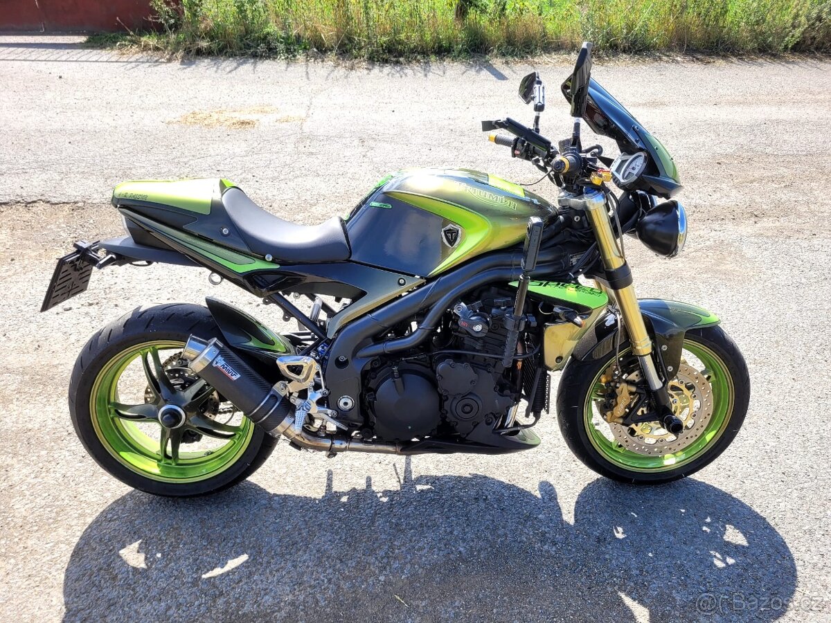 Triumph Speed Triple 1050 - po servisu, laděný výfuk - 2