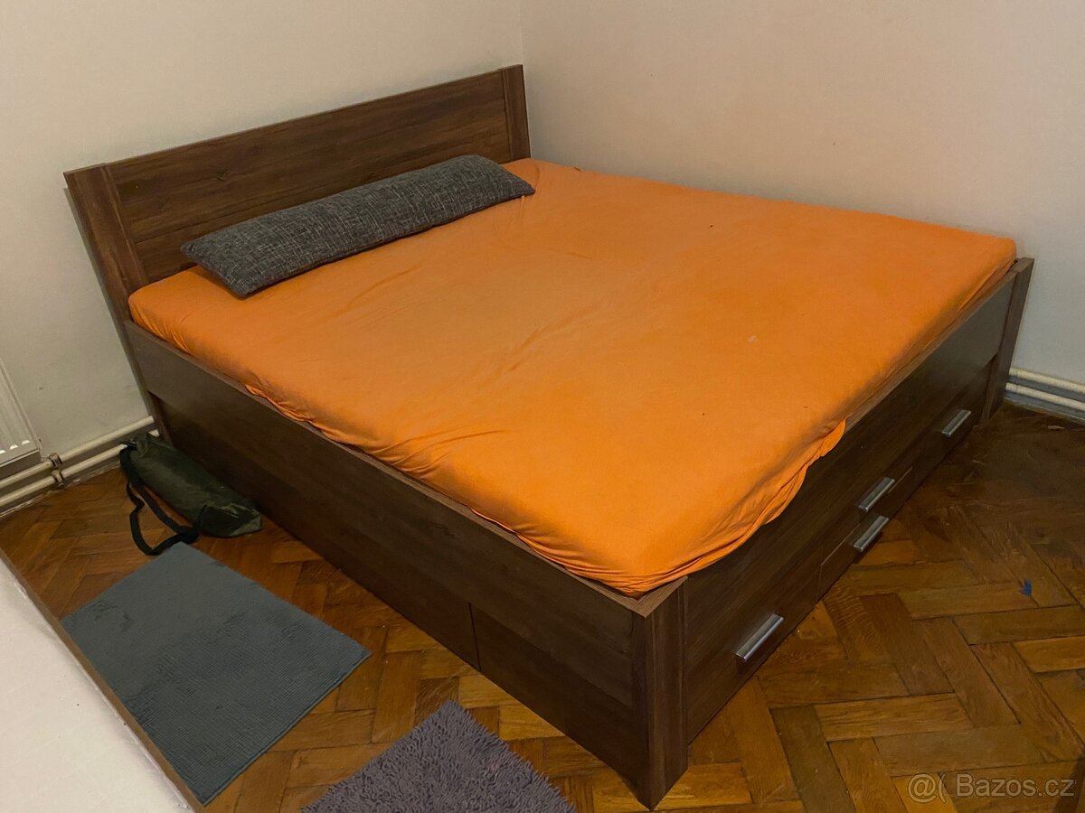 Postel s úložným prostorem 180x200cm - 2