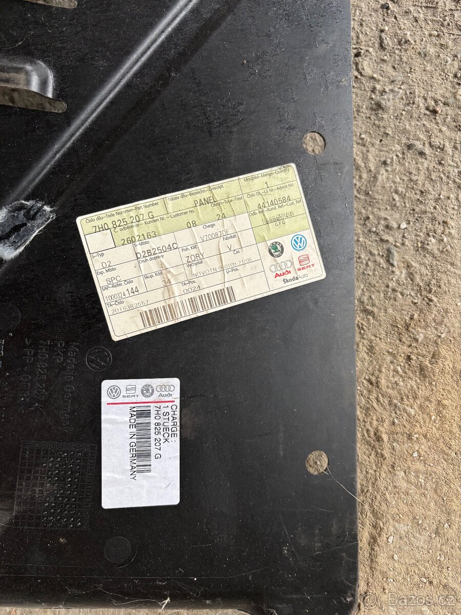 Kryt podvozku Transporter T5 - 2