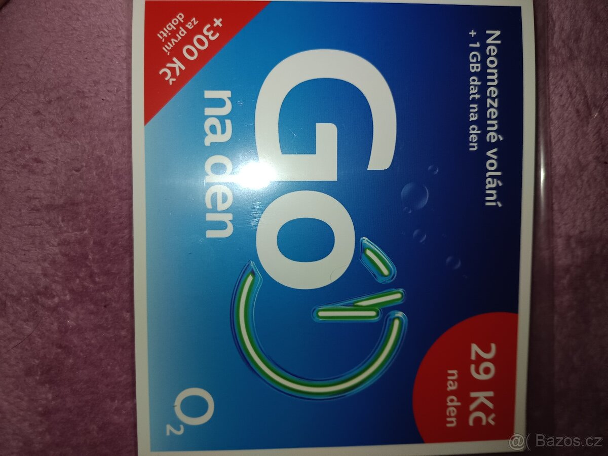 SIM KARTA NOVÁ tel.č 722 555 737 - 2