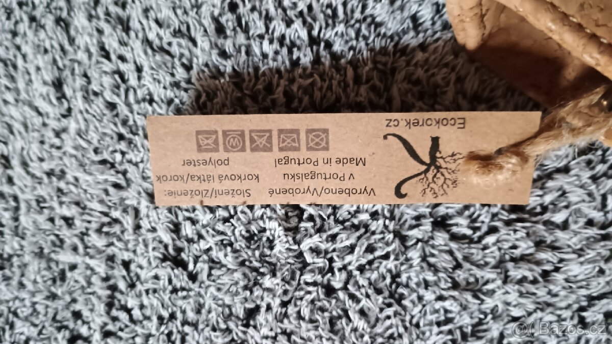 Korková kabelka eco vegan bio - 2