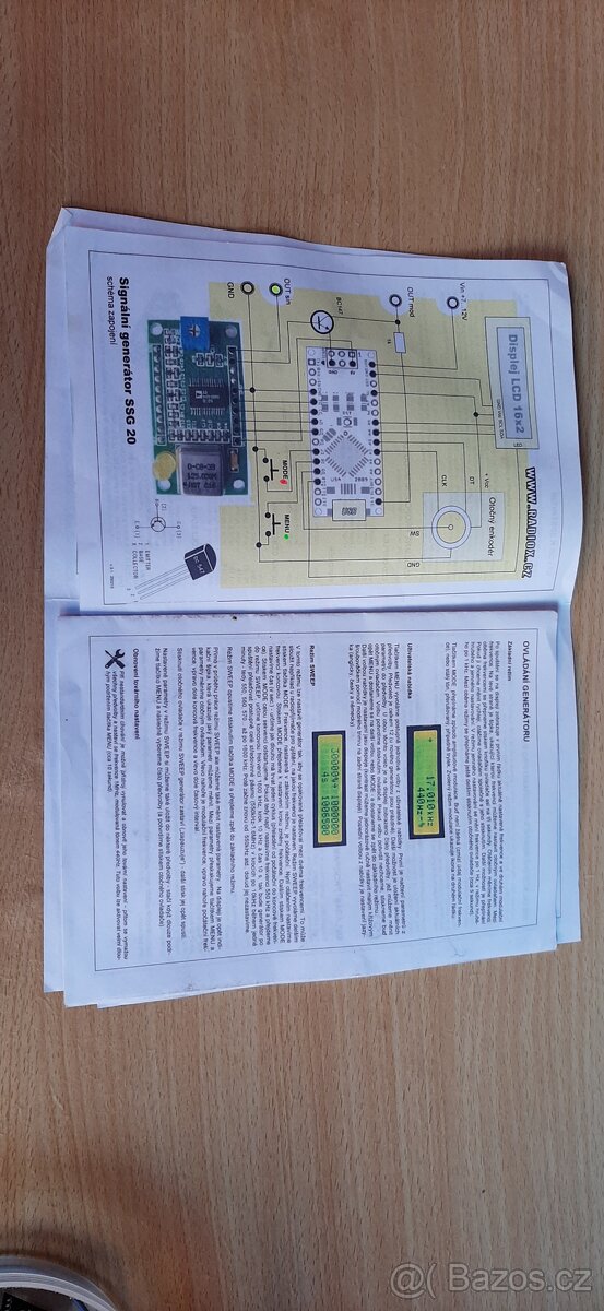 Signální Generátor SSG20 - 2