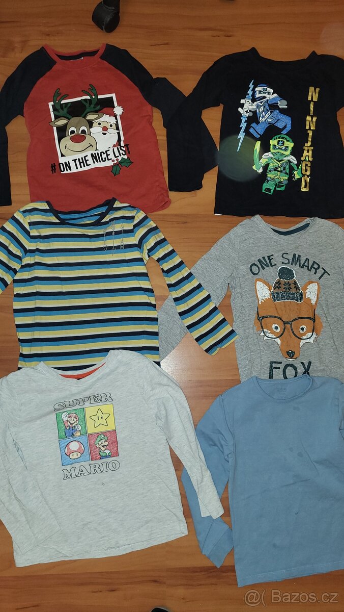 Set 21ks obleceni vel. 110-116 - 2