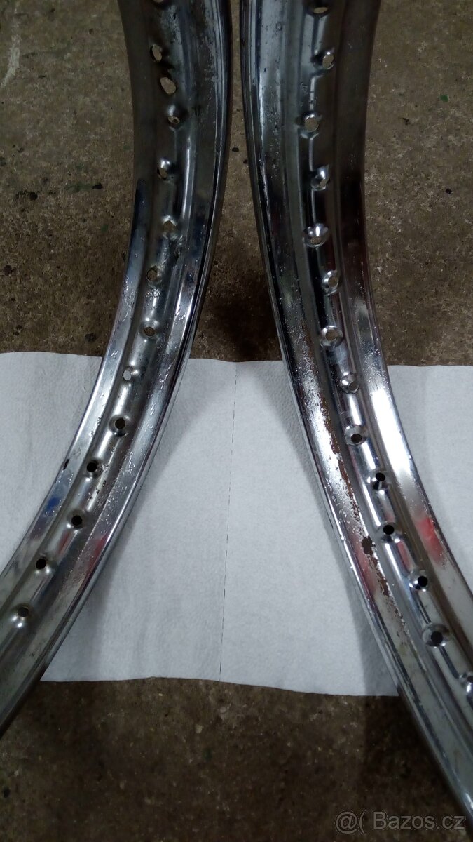 Ráfky z ČZ 175 - 2
