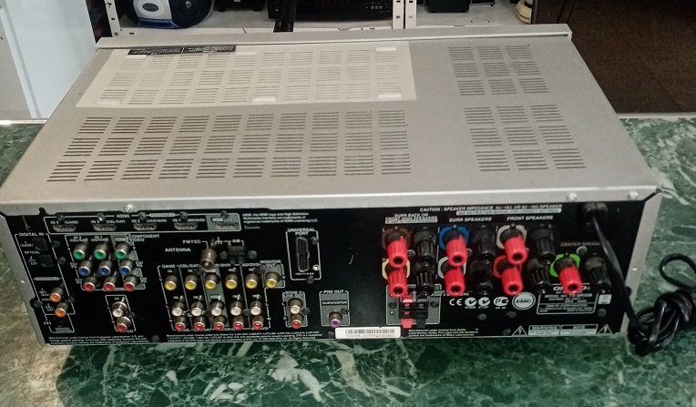 ONKYO receiver TX-SR508 stříbrná - 2