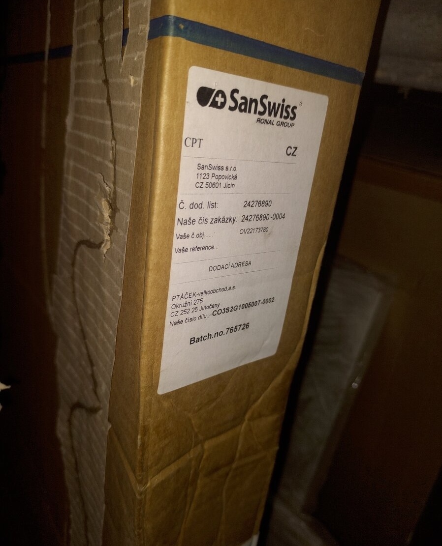 Dveře do niky 100cm SANSWISS- nové - 2