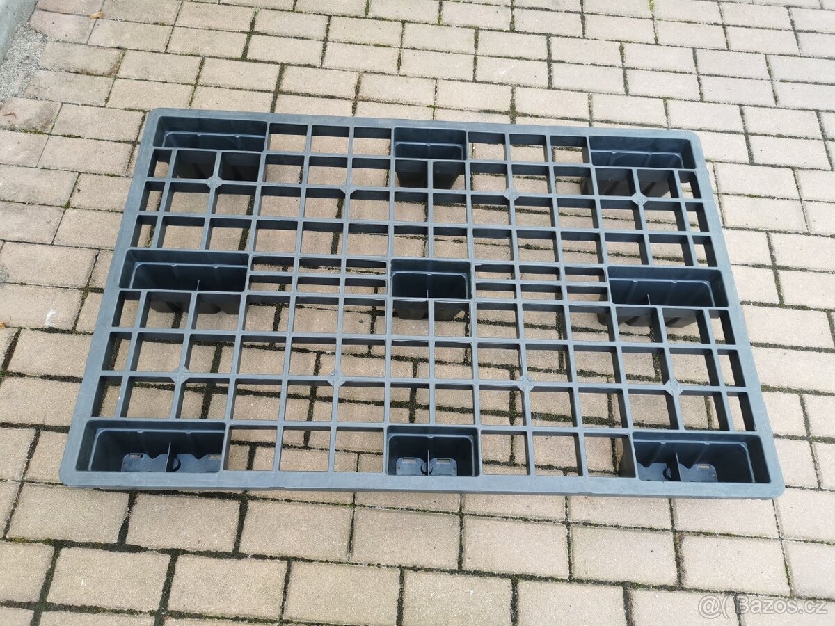 Plastové palety, 120 x 80 cm - 2