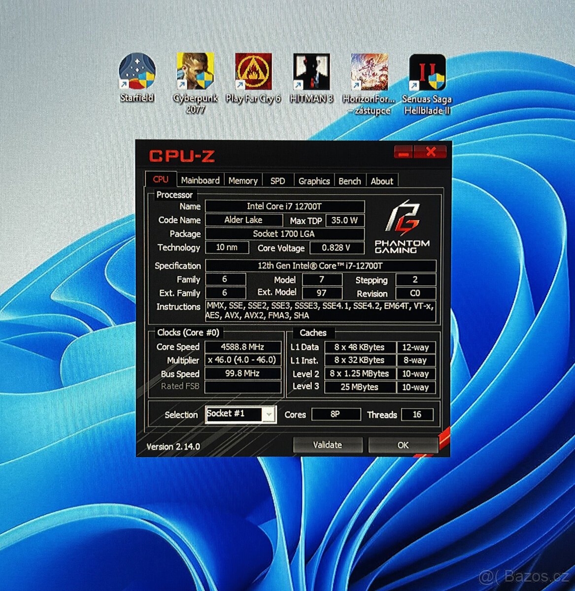 Herně pracovní stroj RTX 3070 / i7 12700 / 32GB DDR4 - 2