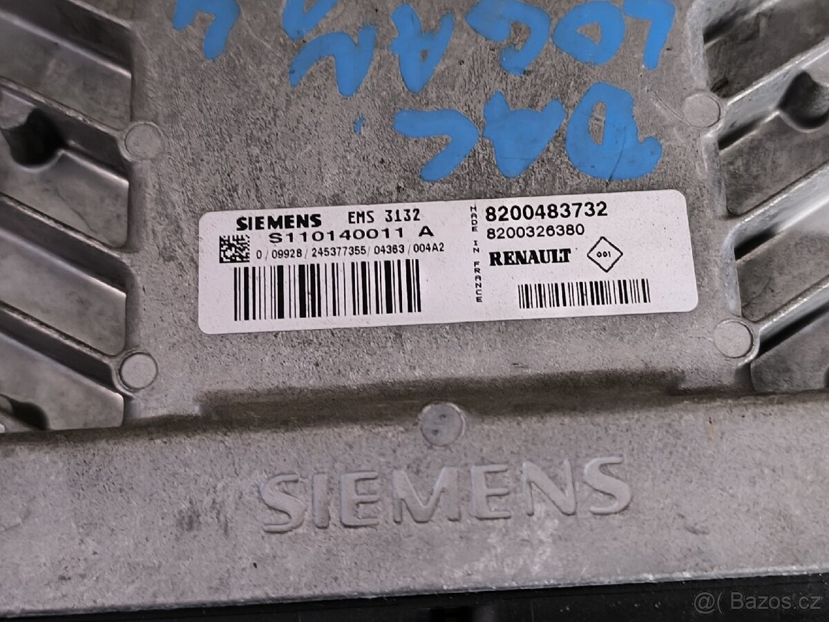 Dacia Logan sada jednotek - 2