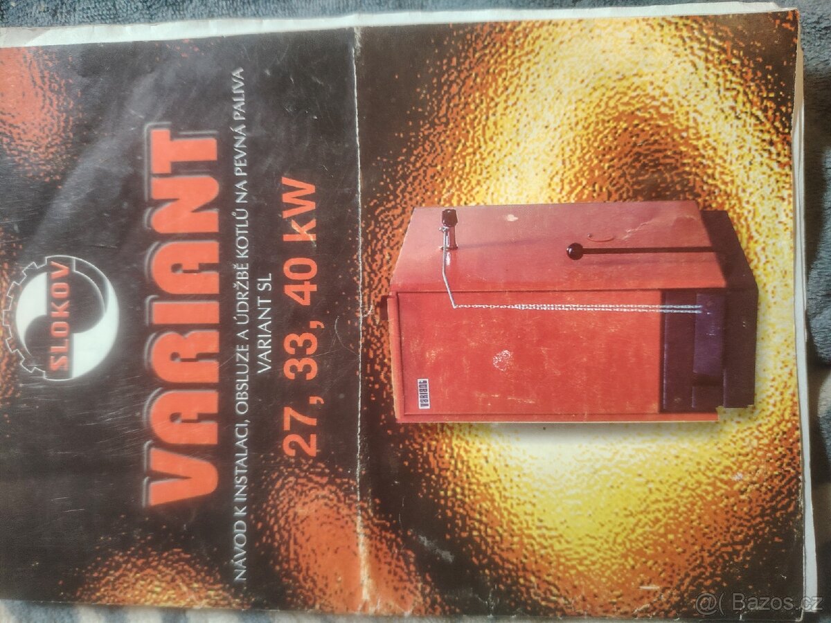 Teplovodní kotel Slokov variant SL27D - 2