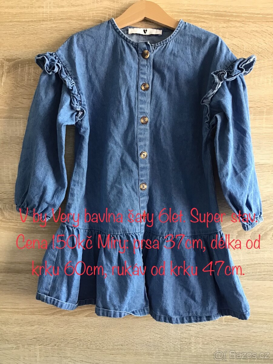 Dívčí šaty a sukně vel. 116 - 2