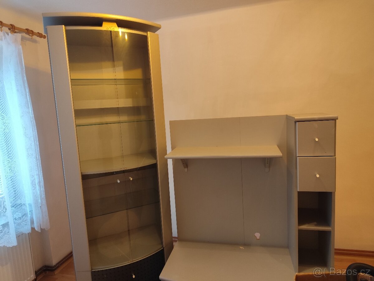 Obývací stěna šedá - 2