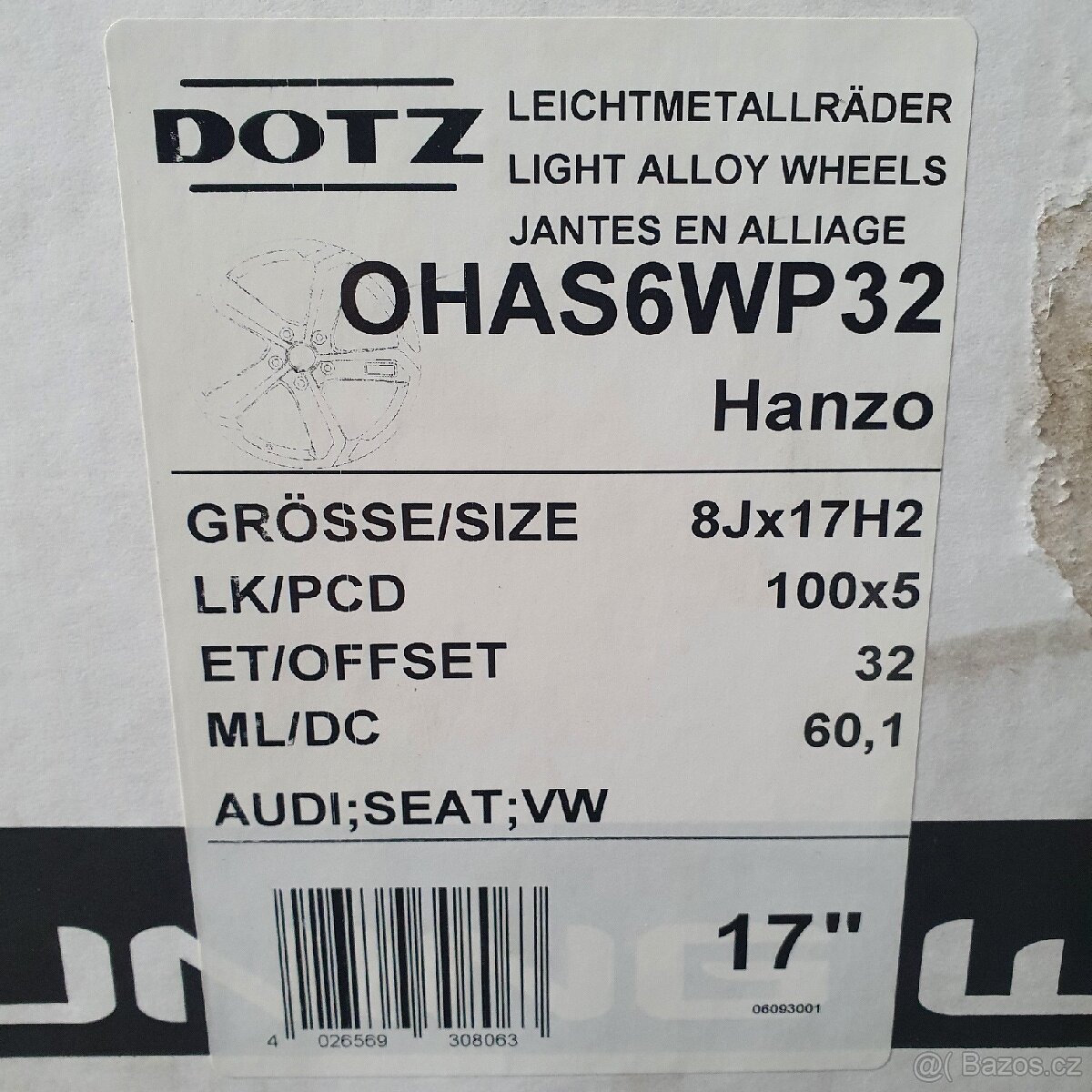 Alu kola R17 5x100 - 2