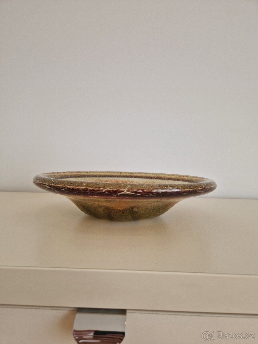 Skleněná mísa Art deco Jindřich Mach - 2