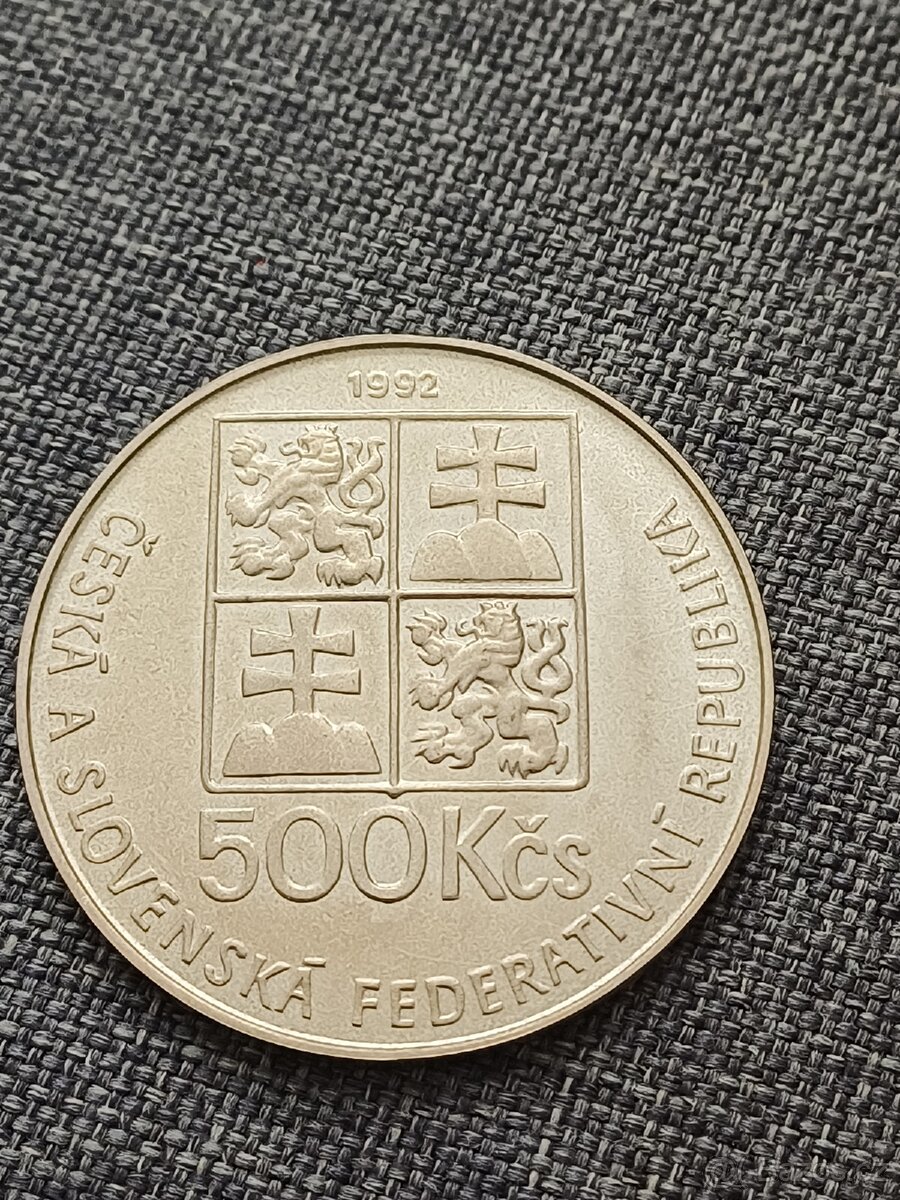 500 kčs J.A.Komenský - 2