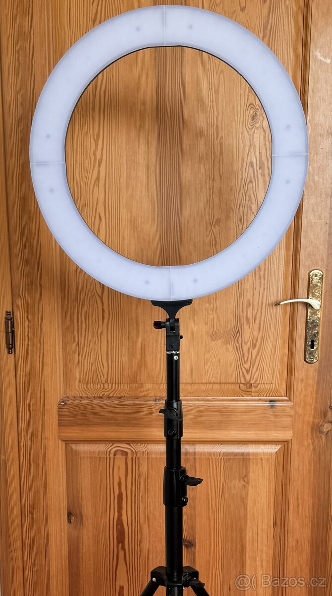 Ringlight 19" 80W + kvalitní stativ Ledgo - 2