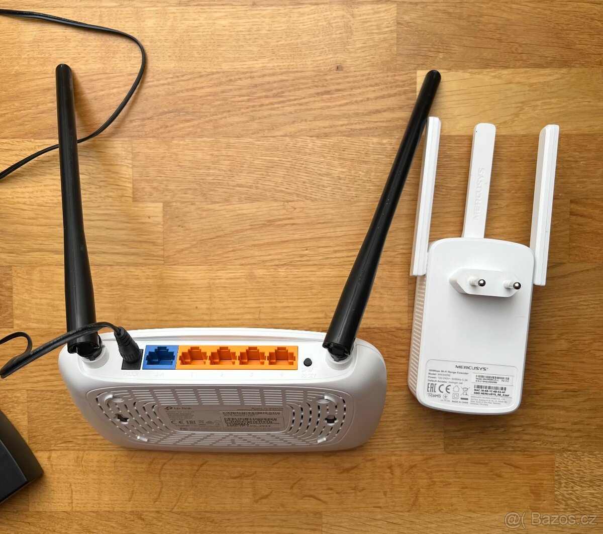 Prodám Wi-Fi router TP-Link a opakovač Mercusys - 2