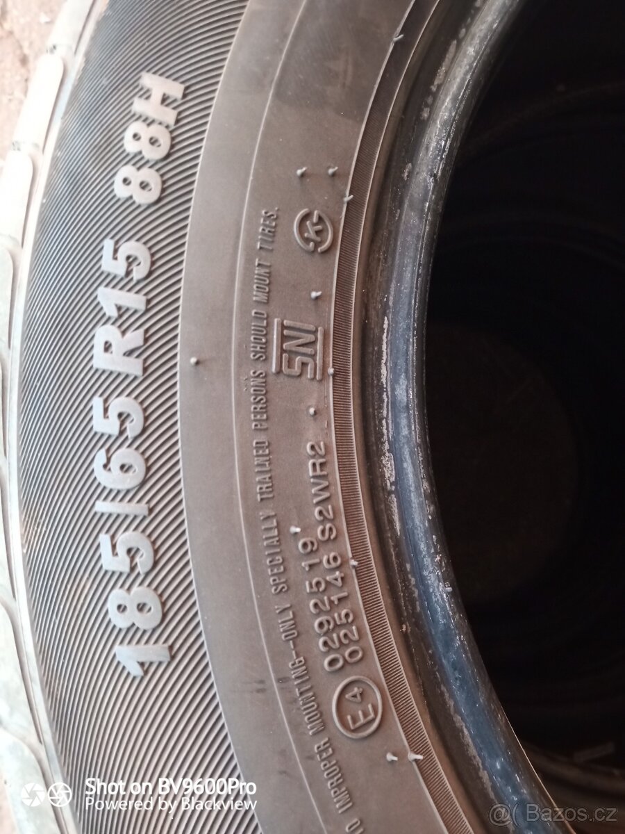 Prodám letní pneu 185/65 R15 - 2