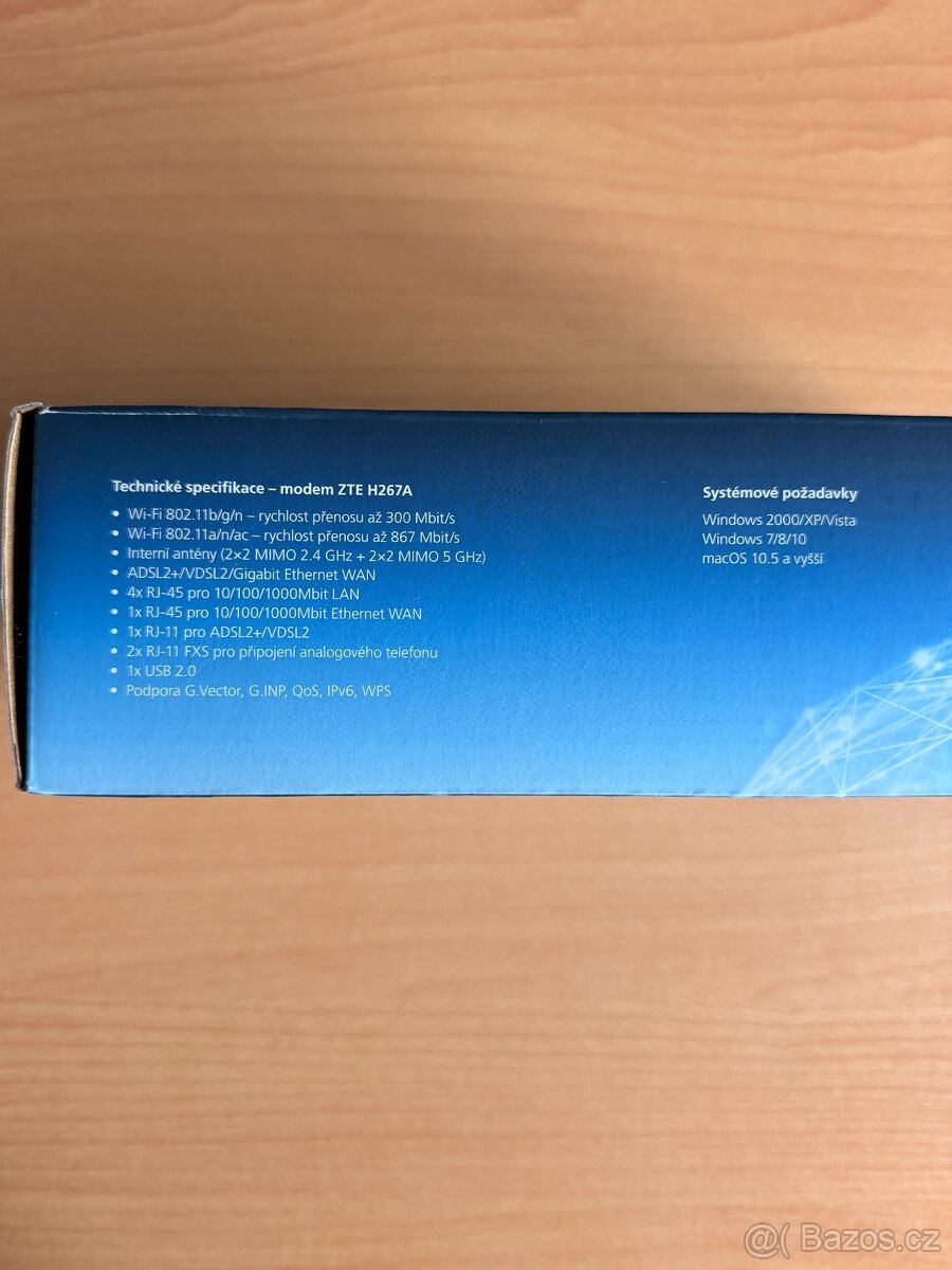 VDSL modem O2 ZTE H267A - 2