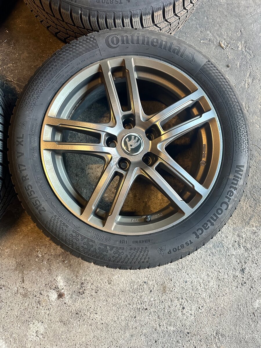 Zimní sada 215 / 55 / R17 5X112 - 2