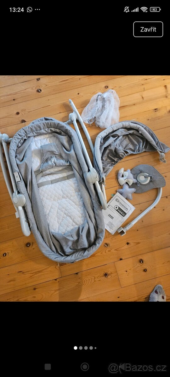 Kolébka 5v1 Kinderkraft - 2