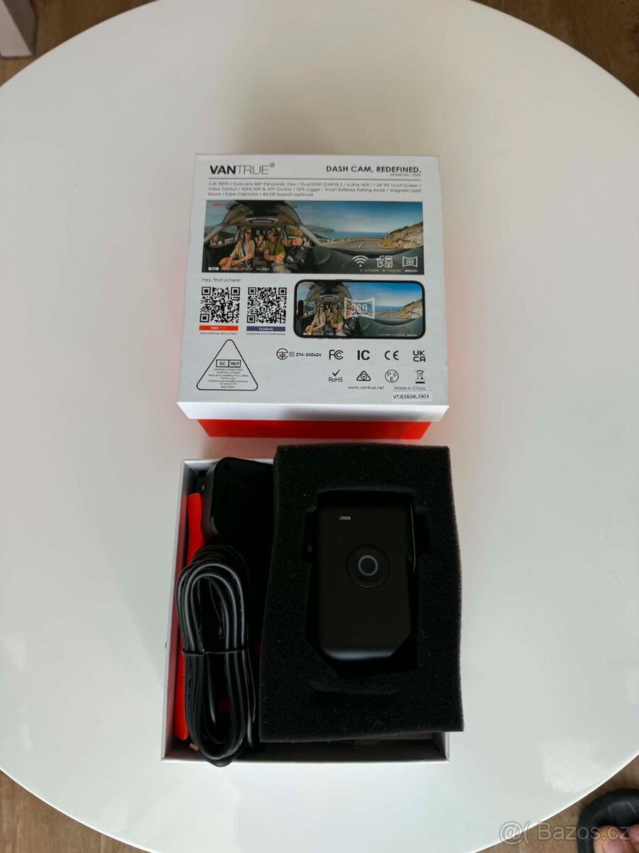 Auto kamera Vantrue E360 - 2