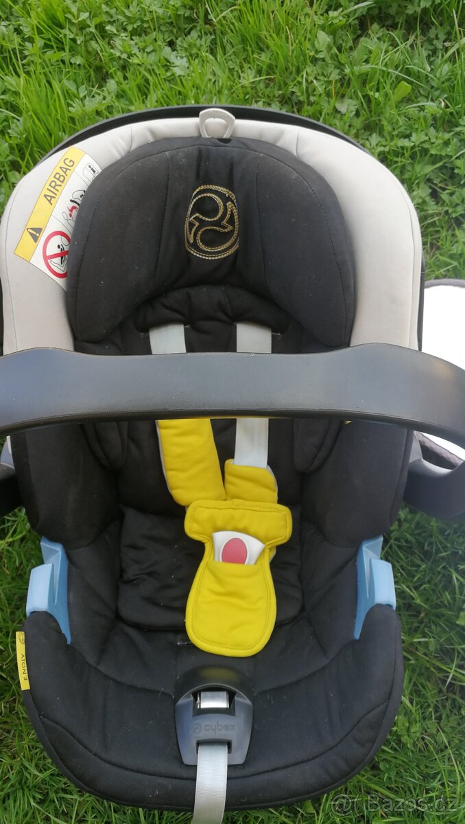 Nabízím autosedačku vajíčko CYBEX Aton 3 Gold line - 2