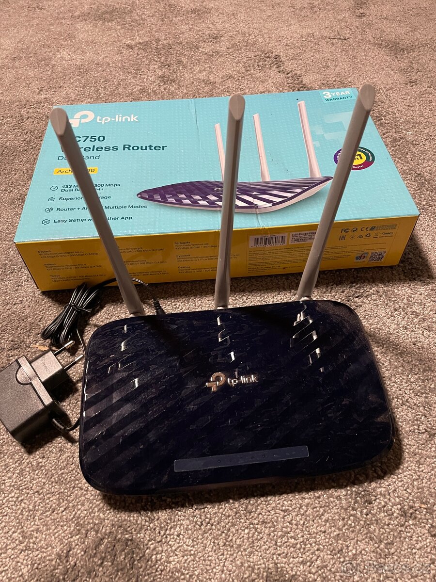 Router TP-Link Archer C20 AC750 - 2