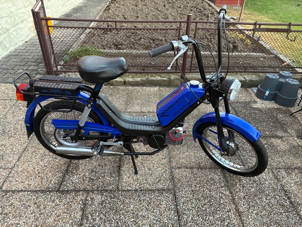 Babetta 210 dvourychlostní modrá - 2