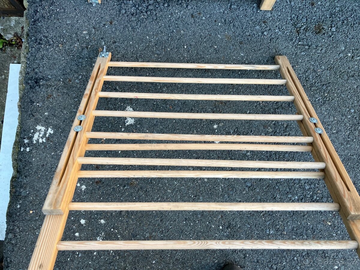 Zábrana pro děti dřevěná - bezpečnostní - 2