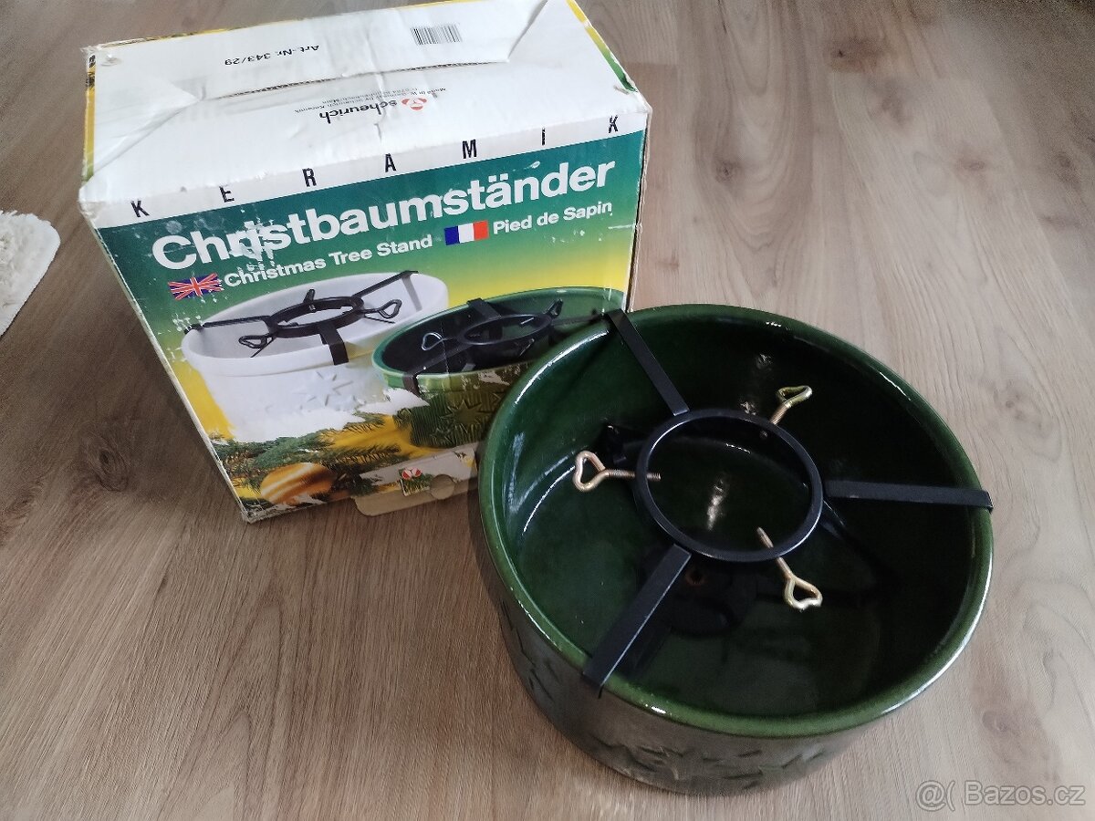 Keramický vánoční stojan na strom až 2,5 m - 2