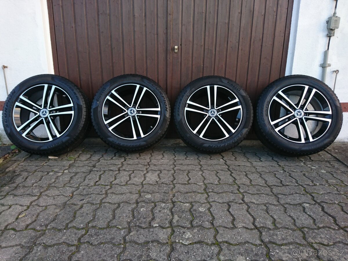 Mercedes Benz GLC zimní Originální alu kola 235/55/19 5x112 - 2