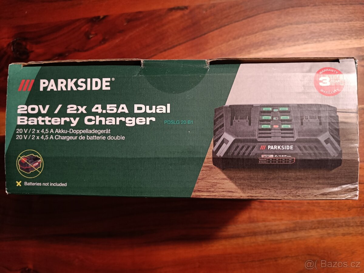PARKSIDE Dvojitá rychlonabíječka PDSLG 20 B1 - 2