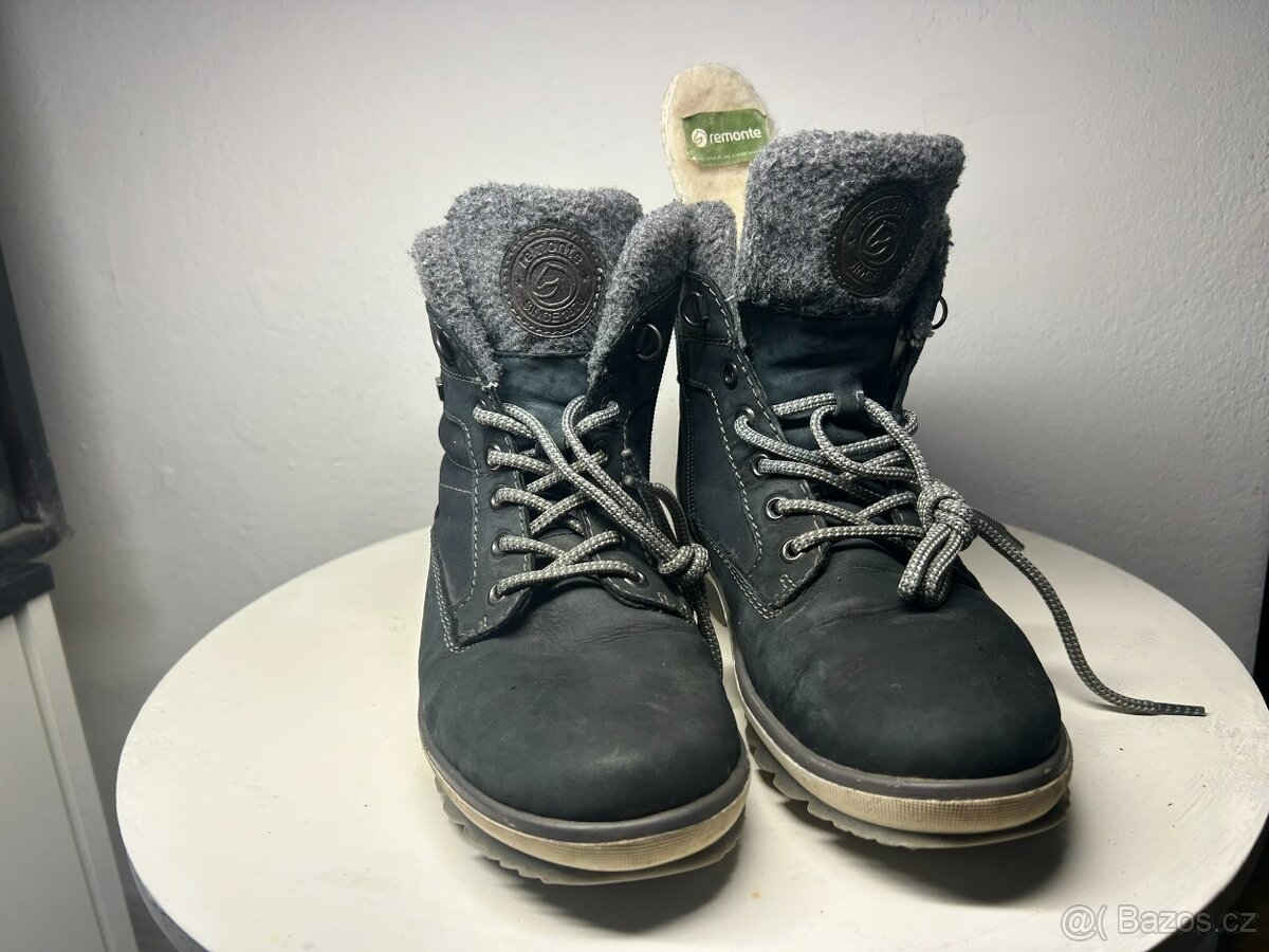dámské zateplené / zimní boty REMONTE vel. 37 - 2