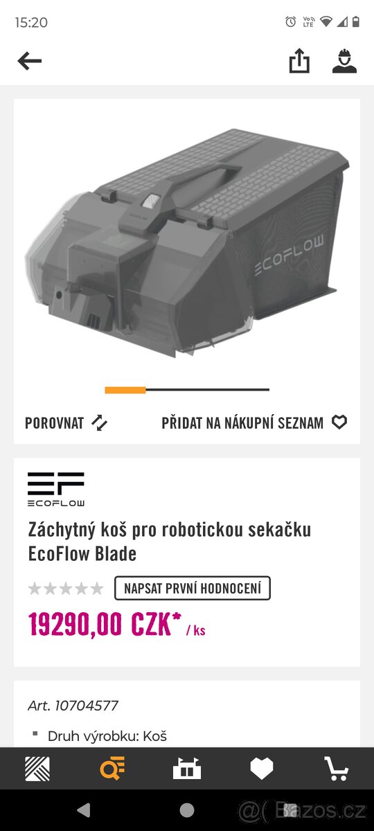 EcoFlow Blade robotická sekačka - 2
