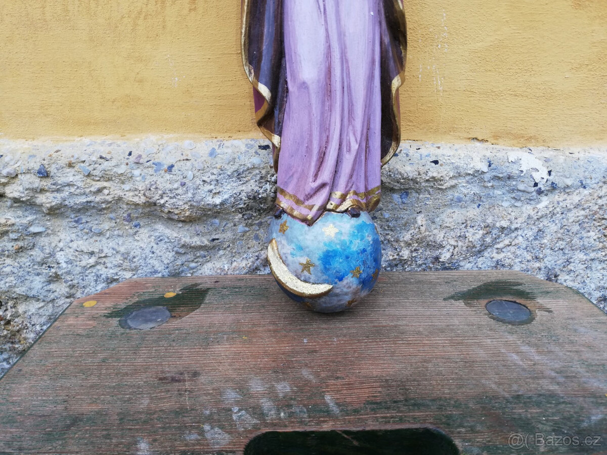 Panna Marie s Ježíškem, velká 40 cm, madona - 2